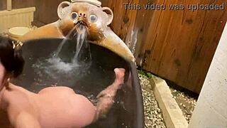 i got an amazing japanese massage in the bathroom, so cute