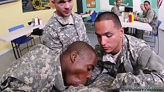 Teen 18+ Gay Boys in Free Drill Sergeant Action