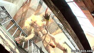 stunning blonde milf with mature charm and mommy vibes