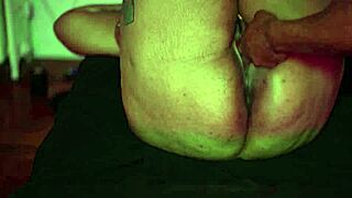 Thick Light Skin Ebony Woman With Tats Gets Her Big Clit Massaged