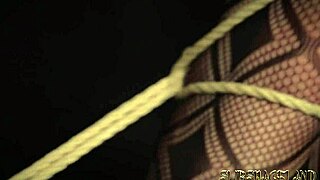 I poured wax on her tits and spanked her ass