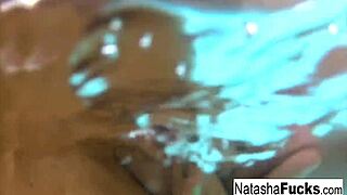 natasha and alison tyler lick and finger each other passionately.