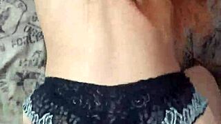 Quick fuck with an emo couple in their neighbor’s house