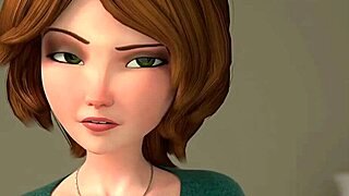 Aunt Cass gets fucked in 3D animated porn movie