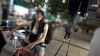 Japanese Delivery Girl Alice Shows Off Killer Moves