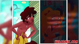 Basketball Game Featuring College Perverts With Big Cock Anime Hentai Action