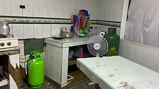 Caught watching stepmom stretch for yoga class, huh?