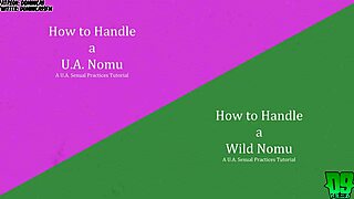 Momo And Toga Tutorial On Nomu Fucking, Emphasizing Actions And Roles In The Process
