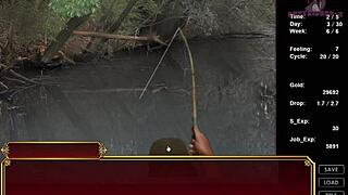 Animated porn game with blacksmith theme - 06