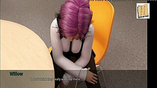 Teen emiko shows off her small tits and big ass in 3d porn