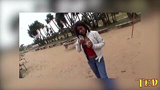 Mulata Nicole Ferreira Fica Louca com Ted e Seu Pauzão Monstro