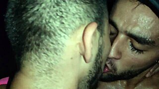 Bareback Orgy With Marc Ferri And Maldonato In Public Cabins Turns Intense