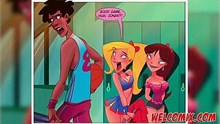 Basketball Game Featuring College Perverts With Big Cock Anime Hentai Action