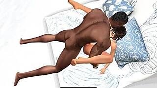 sweet brown sugar behind a dune at a public beach