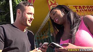 Busty Ebony Lisa Tiffian Gets Double Penetration