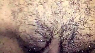 FUCKING MY WIFE! Can You Believe This Ebony Quickie Creampie?