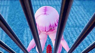 Fate Grand Order Mash Kyrielight goală în compilație sex 3D