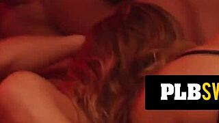 hot brunette craves doggystyle banging while swinger husband watches