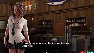 in treasure of nadia episode 2, the milf gives a sensual massage