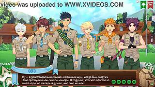 Game Friends Camp Episode 24 - Collecting Information Russian Voice Acting