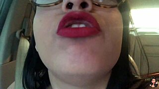 Brazilian Crossdresser Gives Jerk Off Instructions In Traffic