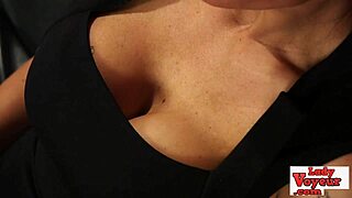 I observe the femdom babe giving instructions to the loser.