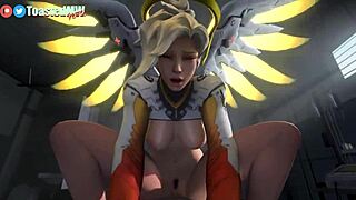 Overwatch anime-style video compilation