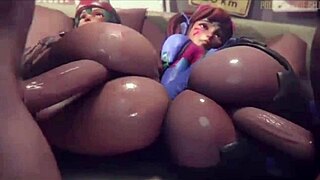 Insane Overwatch Porn Compilation With Anal Creampie Action!