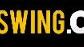 Hot brunette babe sucks big cock in front of her man