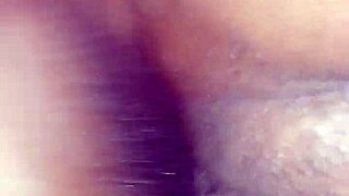 Does this milf squirt from her wet pussy during anal with big black cock?