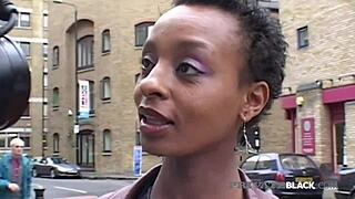 Private Black Interracial Randy Ebony Girl Lala Gets Two Men at Once