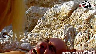 I fuck cute teen at beach.