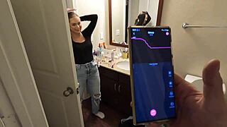 Alexis Kay Tests Lovense Toy Before Fucking