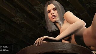 Medieval Whore Bernadette Gets Guards' Cocks