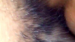 Does this milf squirt from her wet pussy during anal with big black cock?