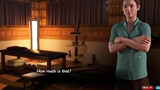 in treasure of nadia episode 2, the milf gives a sensual massage