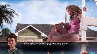 in treasure of nadia episode 2, the milf gives a sensual massage