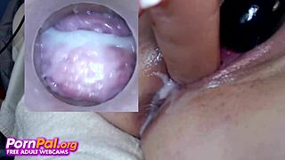 crazy creamy action happening on pussycam right now