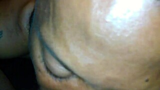 she begged me to eat her fat ebony pussy, and i did!