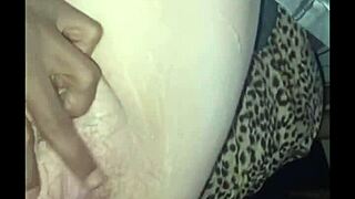 Amateur gay video with a hot interracial threesome