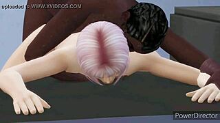 Demi breaks in her new sissy sims 4