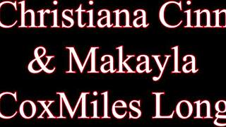 Christiana Cinn and Makayla Cox Rubbing to Orgasm?