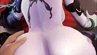 Overwatch anime-style video compilation