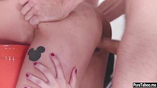 Teens get fucked in an insane virtual group sex session.