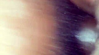 Does this milf squirt from her wet pussy during anal with big black cock?