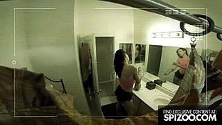 young brunette teen takes monster cock in pov blowjob deepthroat rough cowgirl ride