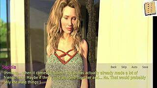 A wife and stepmother: Animecartoon