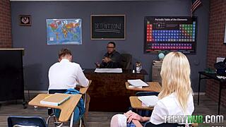 skyler storm gets blowjob from eddie jaye and joshua lewis in pov.