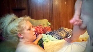 shellyseth a smarien75 se střídají v končení v bbw amatérce