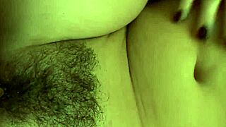 Busty Daria's Hairy Pussy Fucked And Jizzed